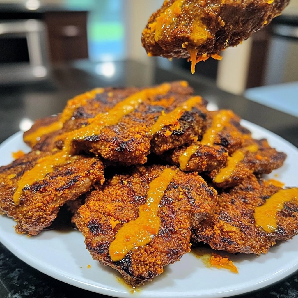 Rotkohl-Steaks mit Kartoffeln und Orangen-Vinaigrette aus dem Ofen