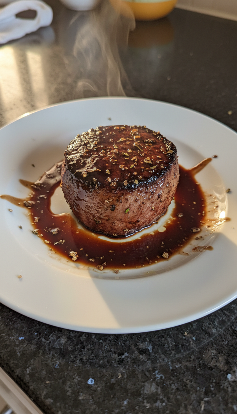 Balsamico Glasiertes Filet Mignon​