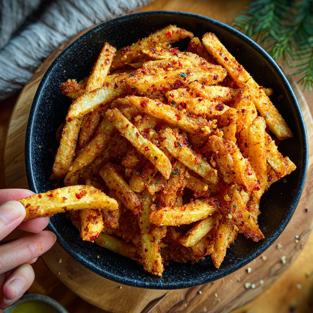 Airfryer Paprika Garlic Fries