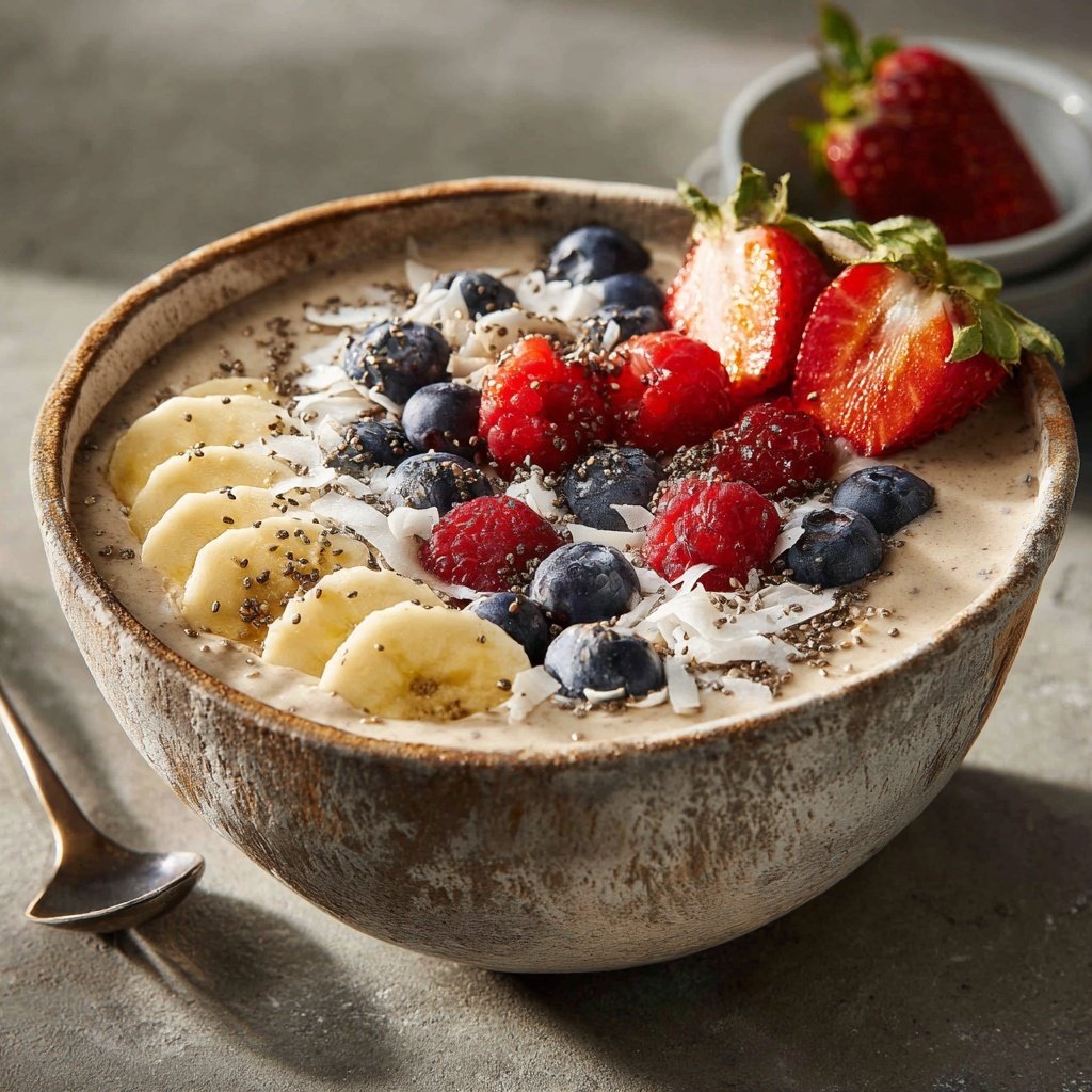 Bananen Kokos Smoothie Bowl