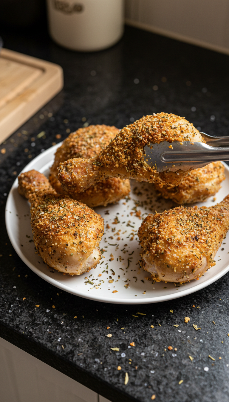 Kräuter Geröstete Hähnchenschenkel​