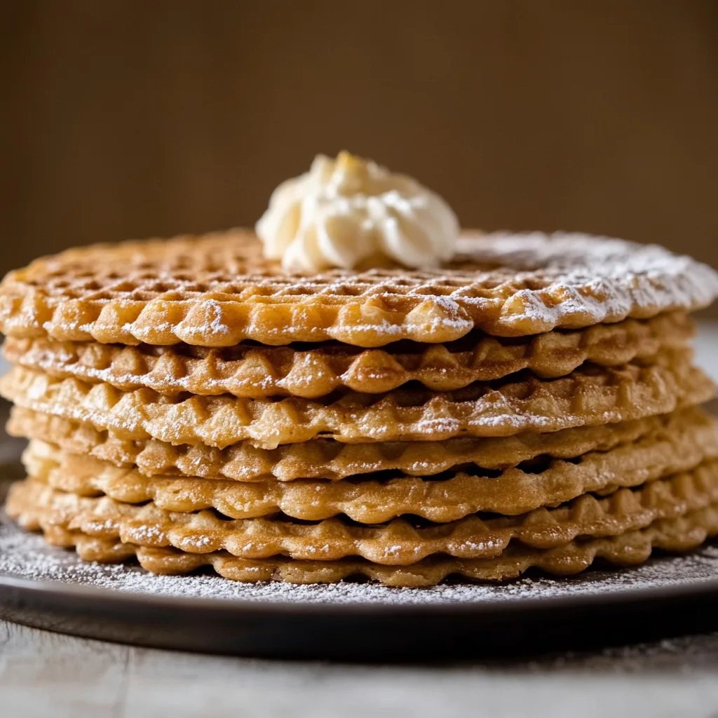 Hausgemachtes Stroopwafel-Rezept