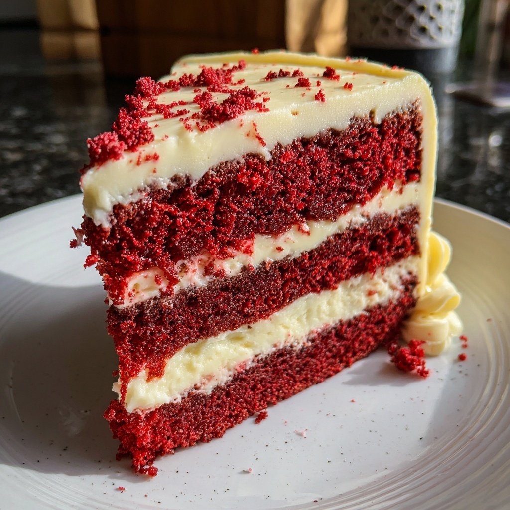 Dekadenter Galentine’s Red Velvet Kuchen