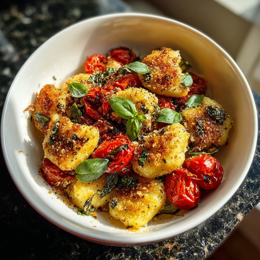 Ofengebackene Gemüse Gnocchi