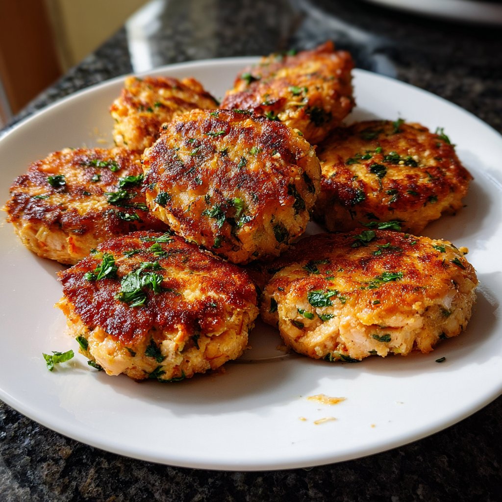 Schnelle Lachs-Patties