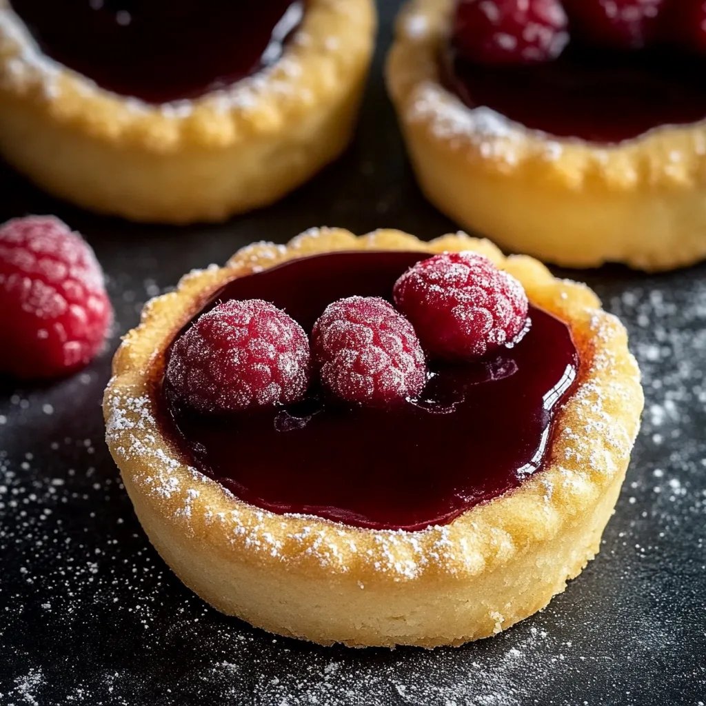 Marzipan Himbeer Plätzchen