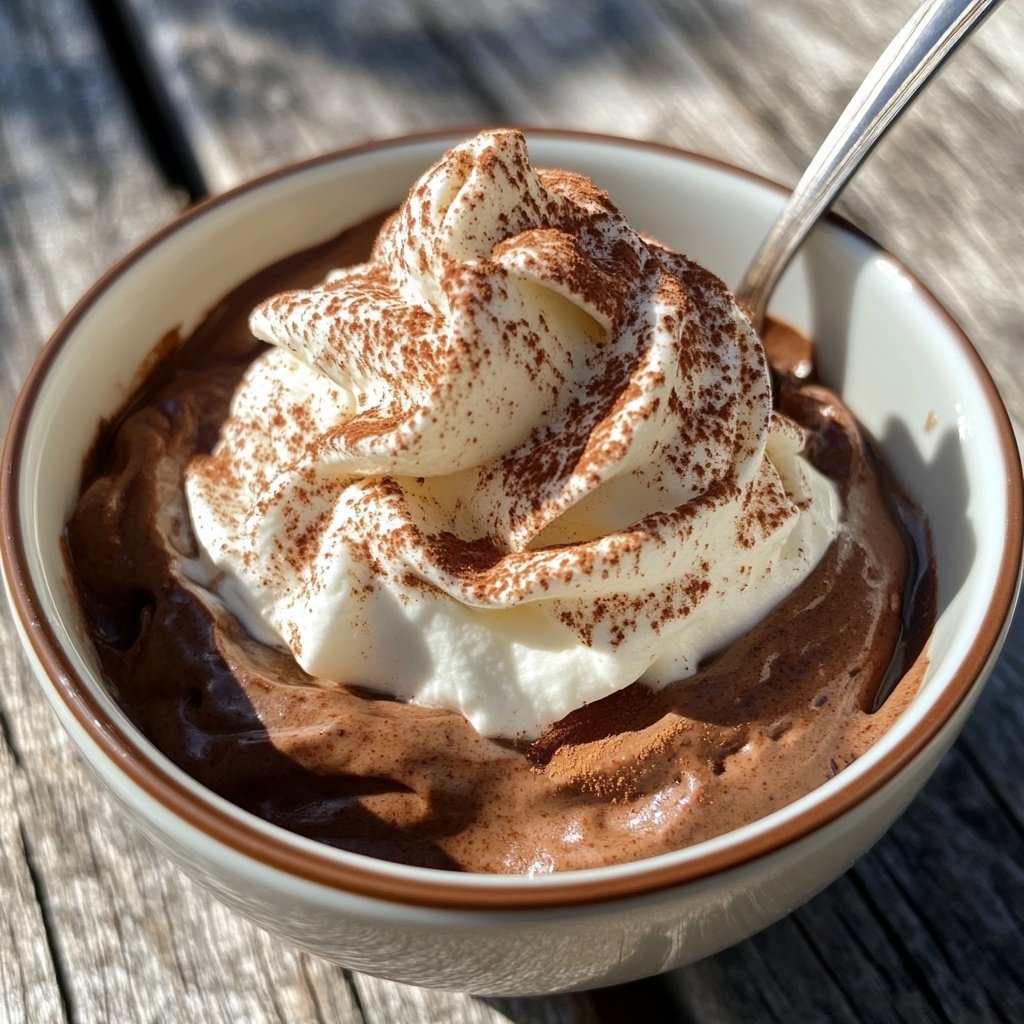 Heiße Schokolade mit Zimt, Vanille und Sahnehaube