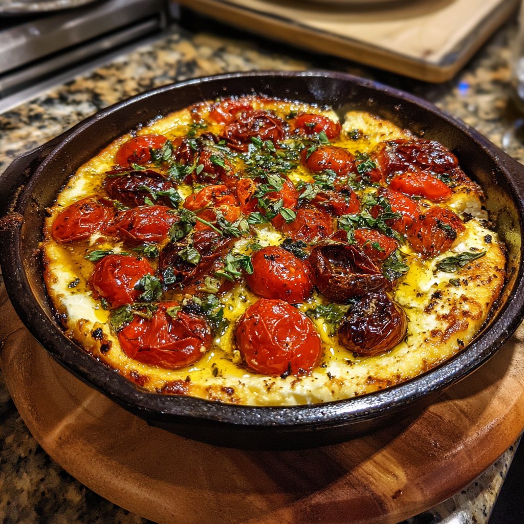 One Pot Mediterranean Baked Feta
