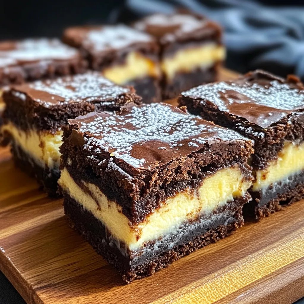 Köstliche Cheesecake Brownies ganz einfach selbst gemacht