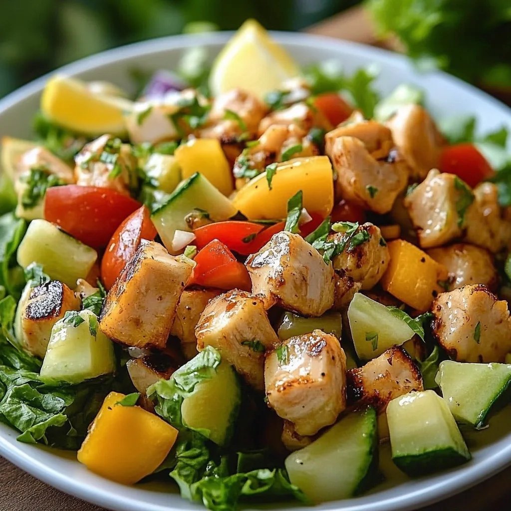 Hawaiianischer Hühnersalat