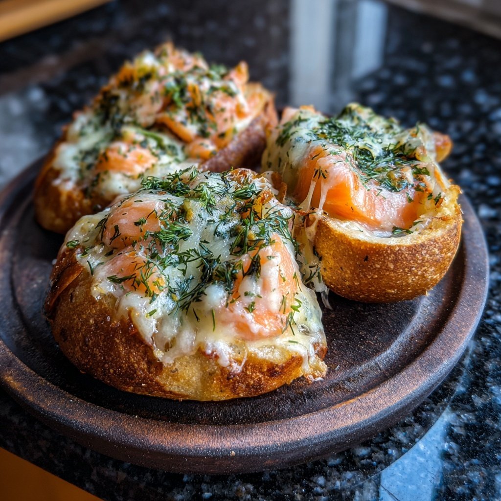 Raclette Pfännchen mit Lachs und Dill