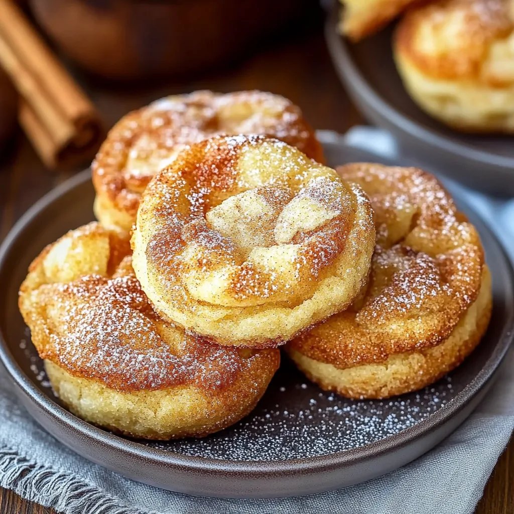 Schnelle Apfel-Zimt-Snickerdoodle-Kekse