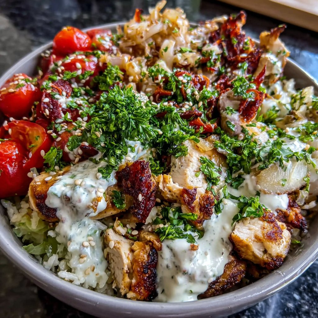 Pute Shawarma Protein Bowl
