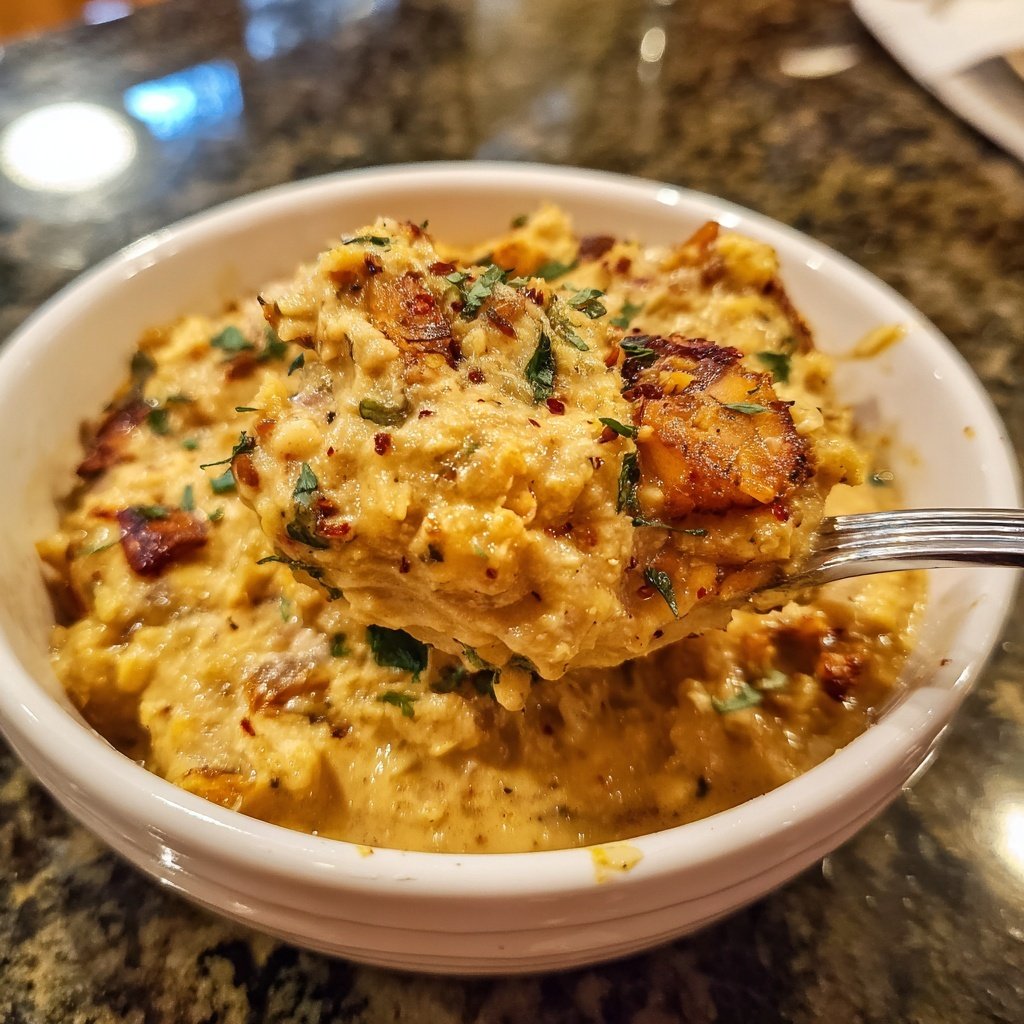 Cremige südliche schwarzäugige Bohnen