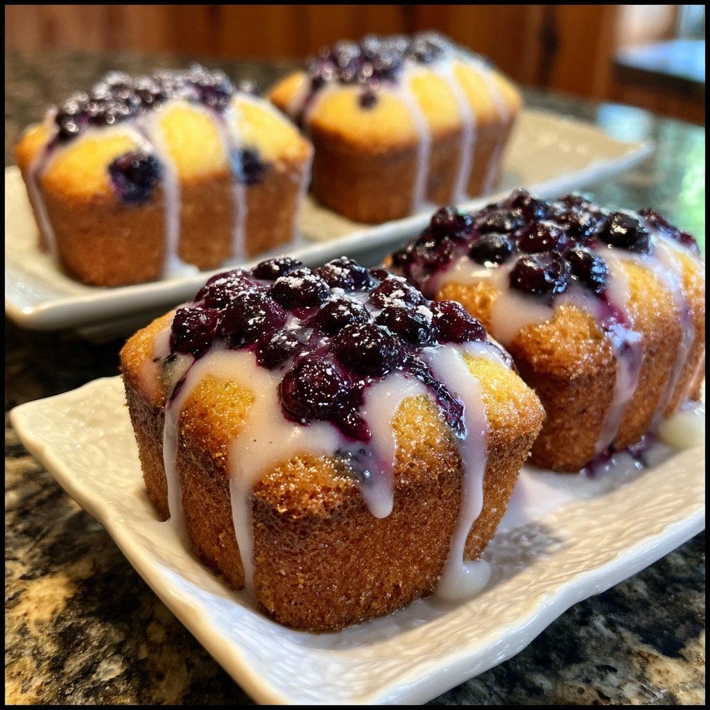 Einfacher Blaubeeren Zitrone Sauerteig für Sommerbäckerei